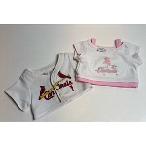 Build A Bear St. Louis Cardinals Baseball Shirt and Jersey‎